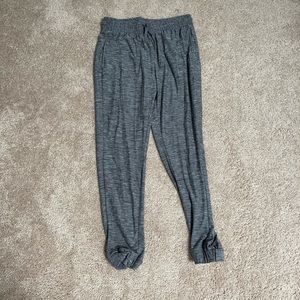 Medium gray joggers